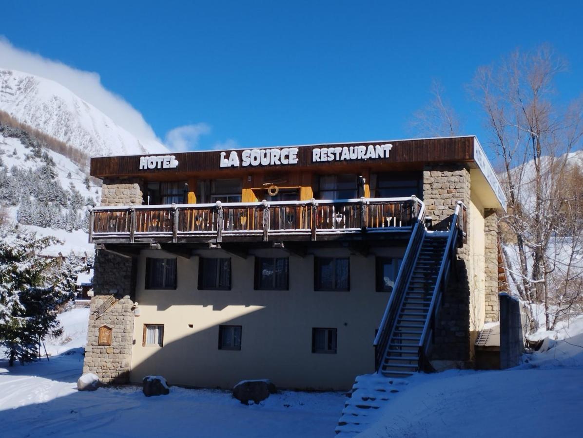 Hotel Restaurant La Source Allos Exterior photo